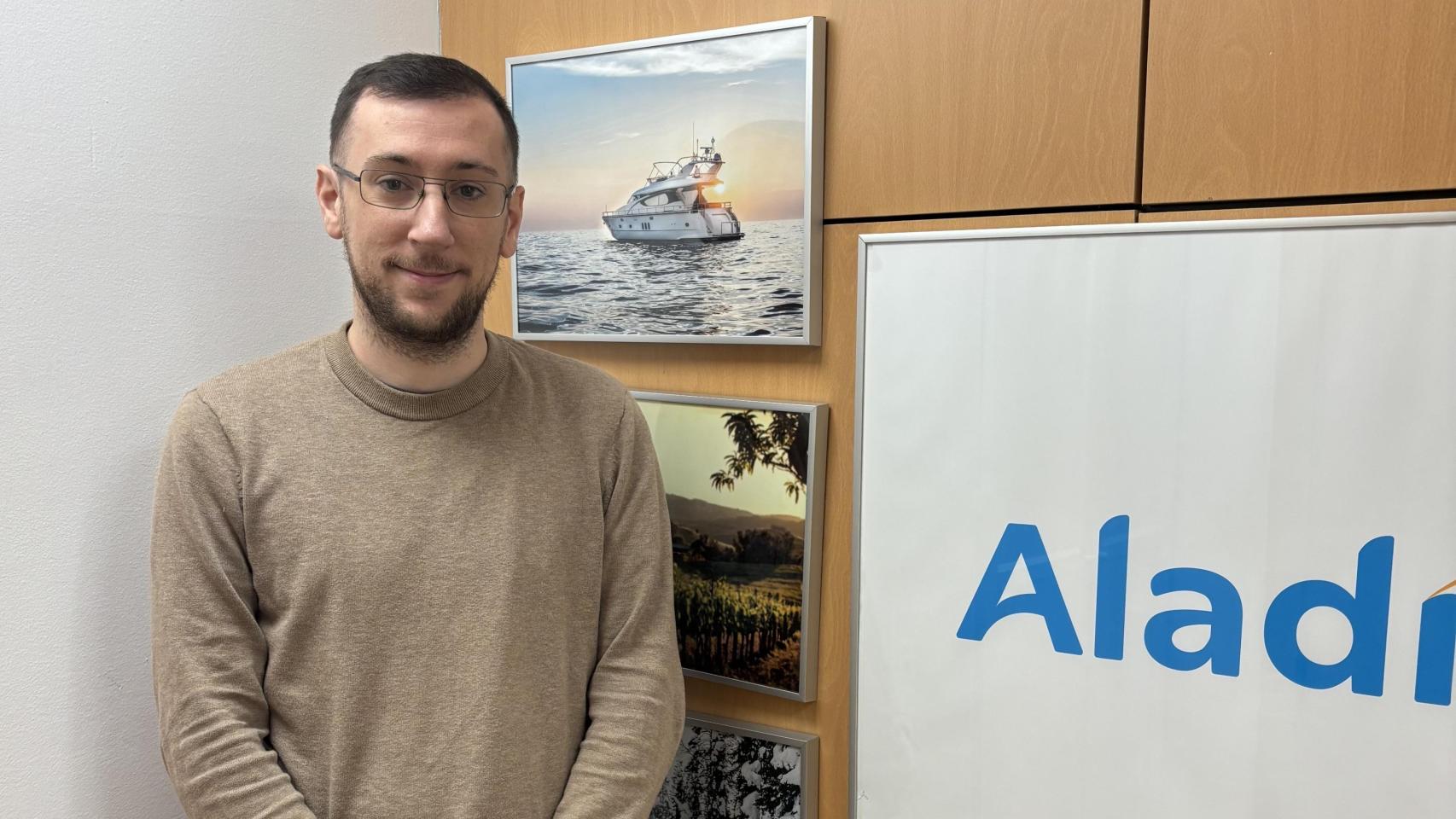 Ignasi Thió, 'Traffic Manager' de Aladinia. EE