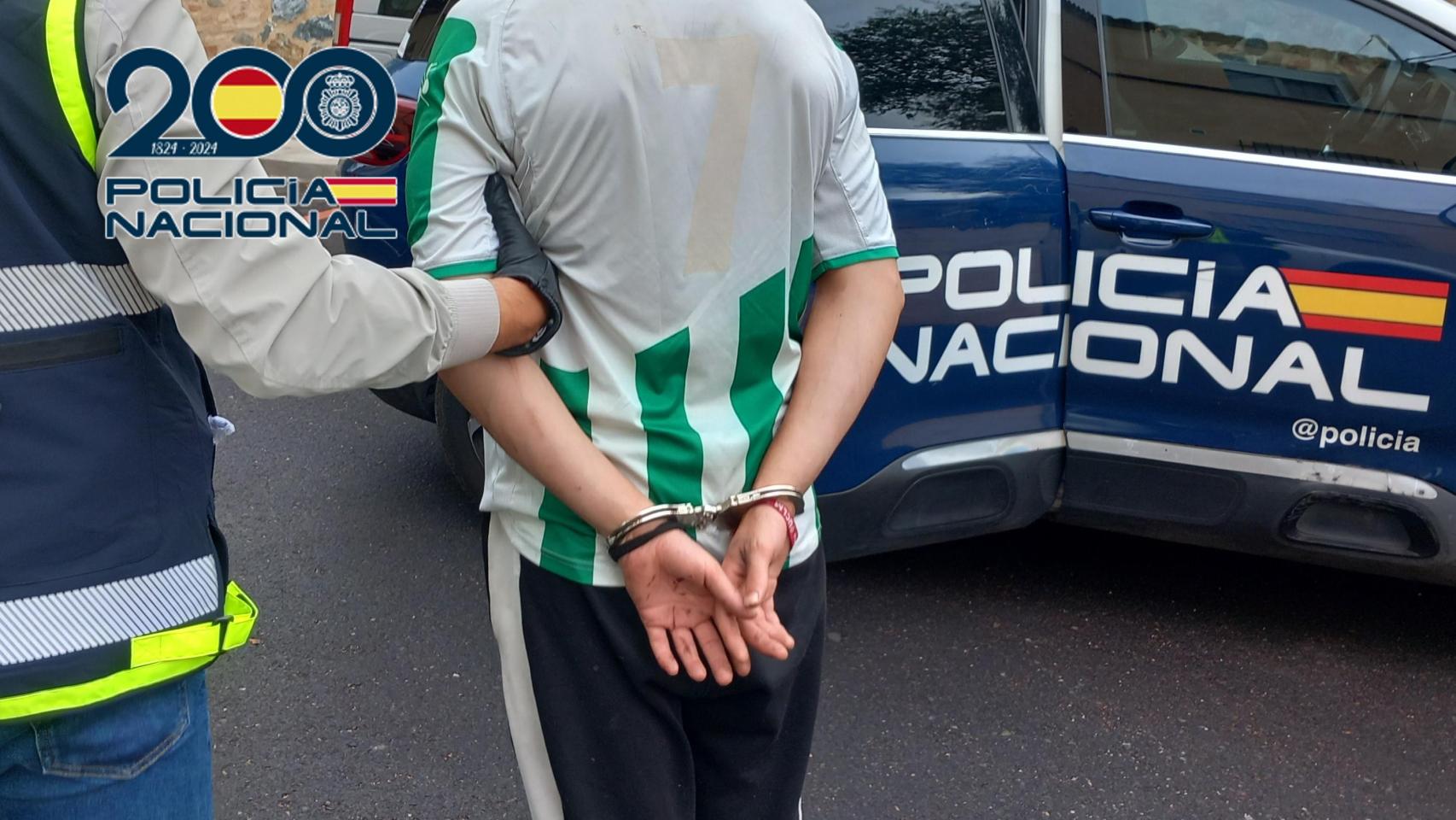 Material incautado en el domicilio del detenido.