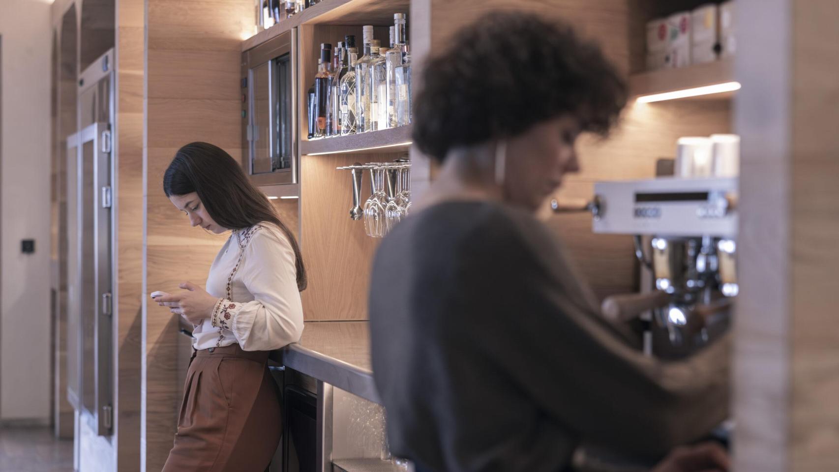 Blanca Soroa y Patricia López Arnaiz, en 'Los domingos'