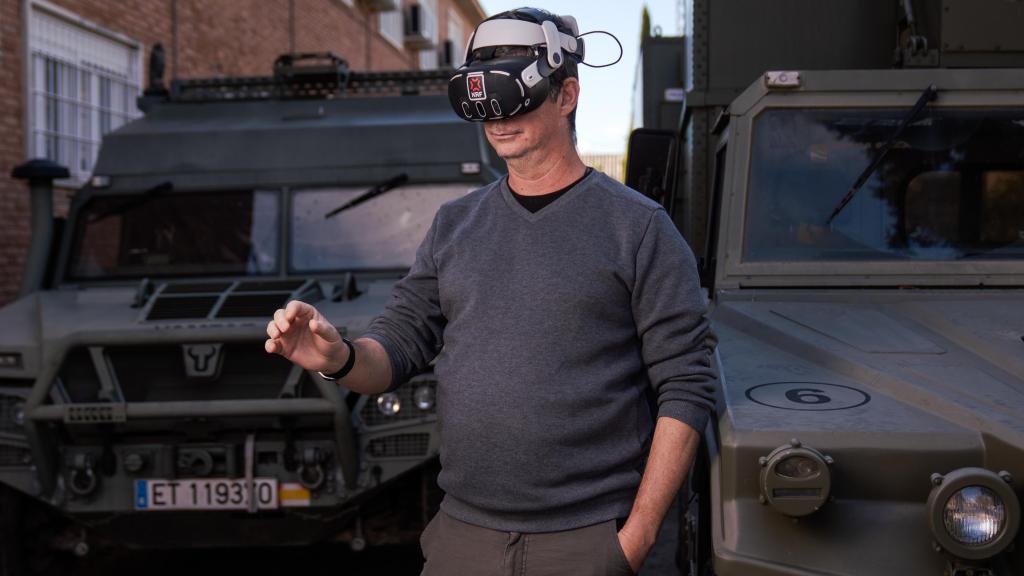 Gustavo Medina es el CEO de XRF, la empresa que crea el software de realidad aumentada del Ejército de Tierra.