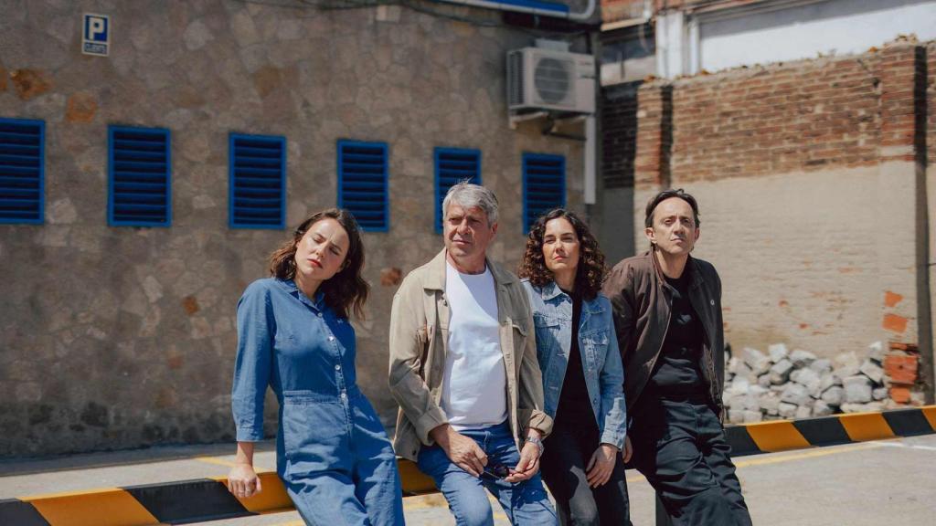 De izquierda a derecha, Daniela Brown, Pere Arquillué, Laura Conejero y Joan Carreras. Foto: Marta Mas