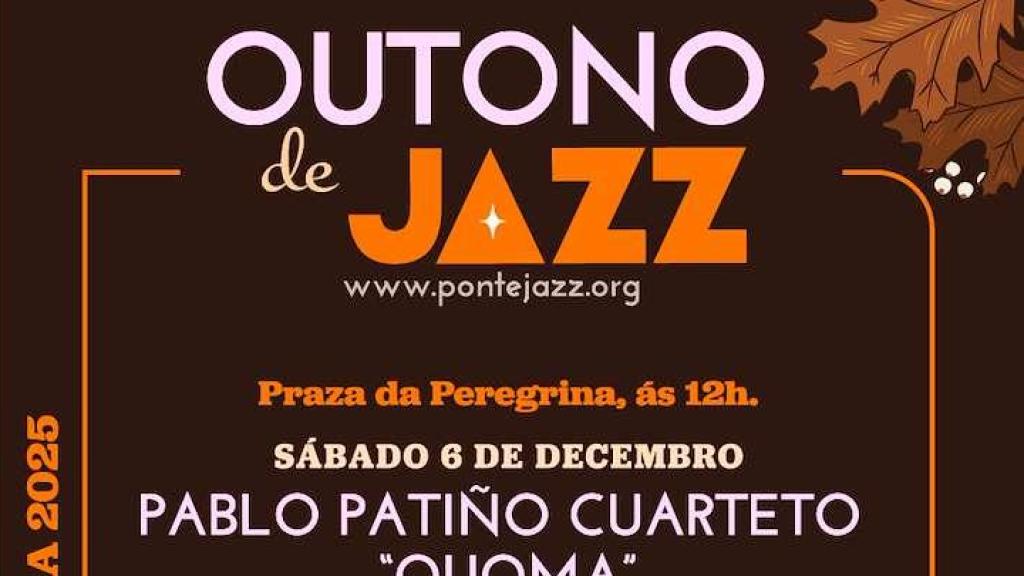 El festival Outono de Jazz traerá la mejor música en directo hasta la ciudad de Pontevedra