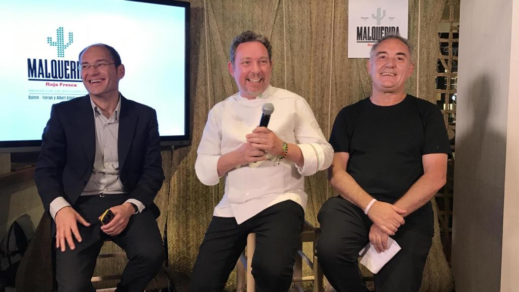 Ferran y Albert Adrià homenajean a la cocina latina con la cerveza Malquerida de Damm.