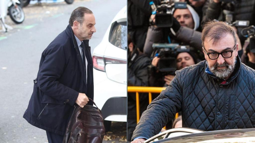 Ábalos y Koldo a su llegada al Tribunal Supremo hace unos meses.