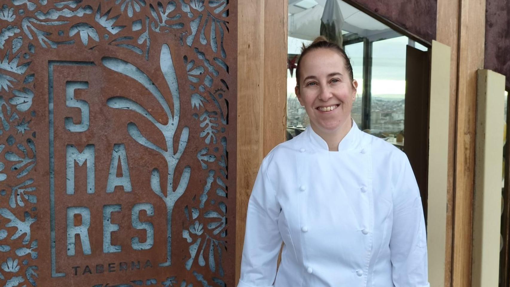 Iria Espinosa, chef de la Taberna 5 Mares.