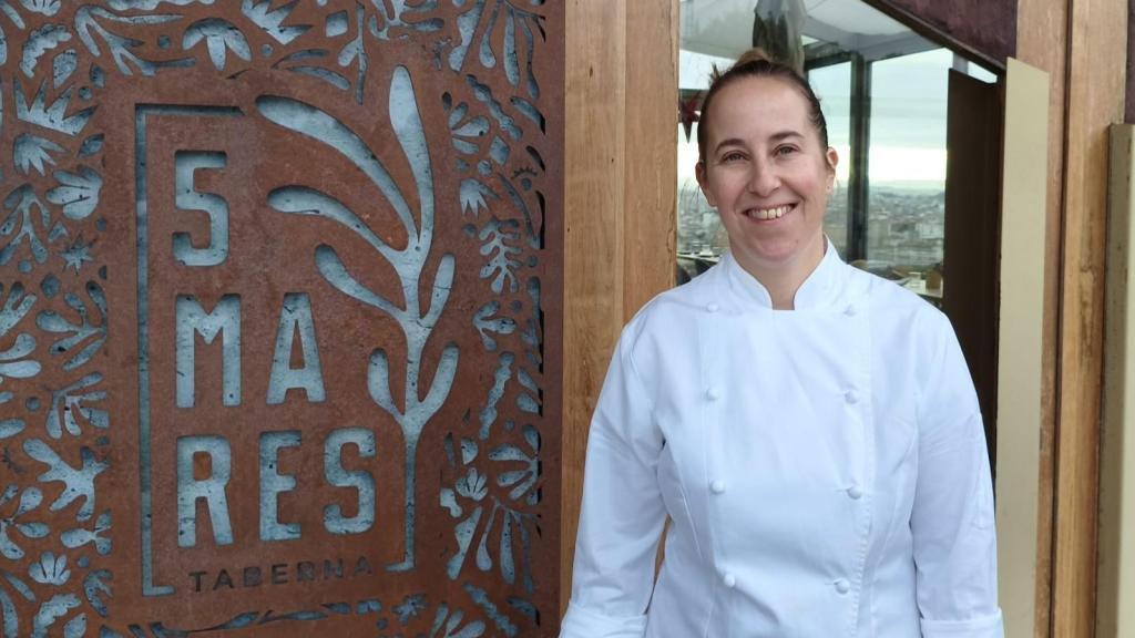 Iria Espinosa, chef de la Taberna 5 Mares.