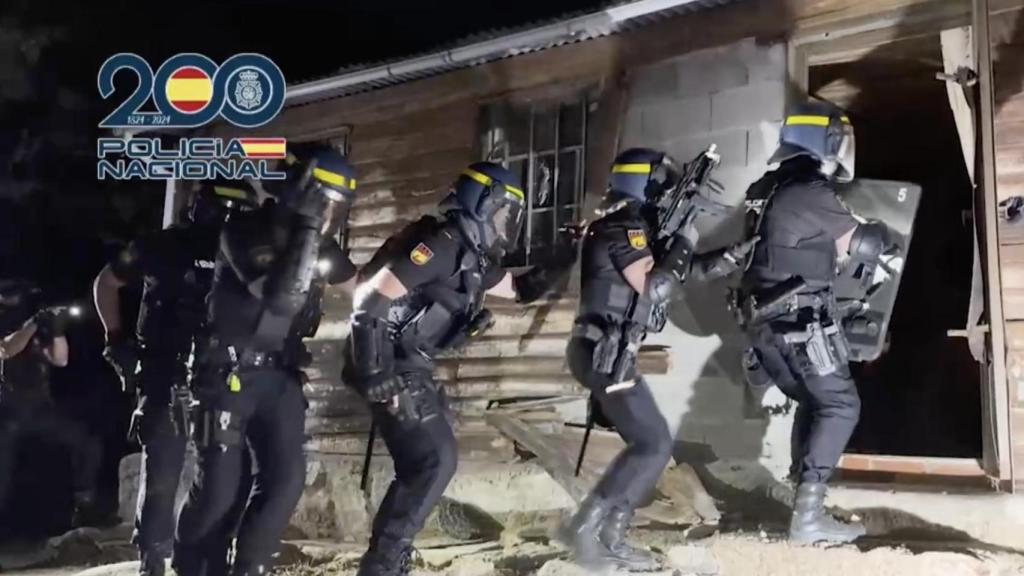 La Policía Nacional en la operación Pool.