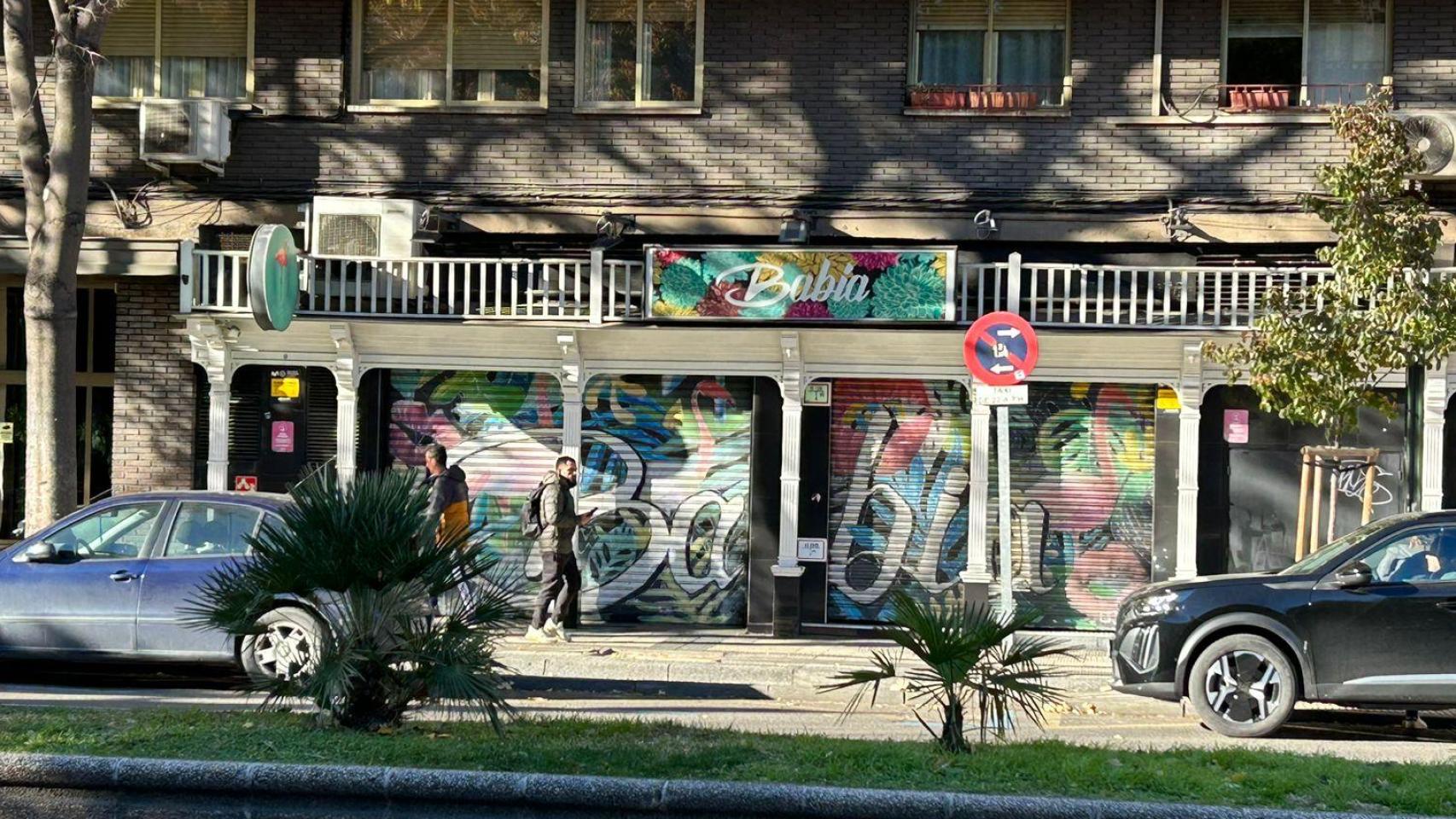 La discoteca Babia, cerrada.