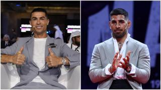 Cristiano Ronaldo e Ilia Topuria