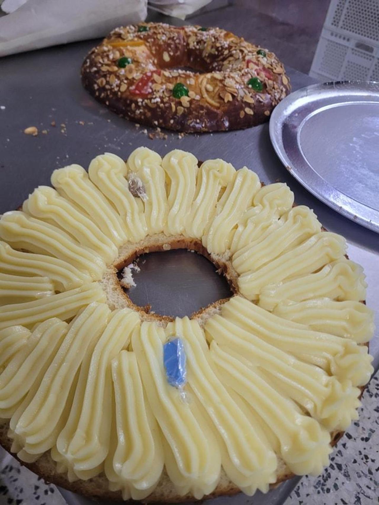 Roscón de Reyes de la Panadería Jesús.