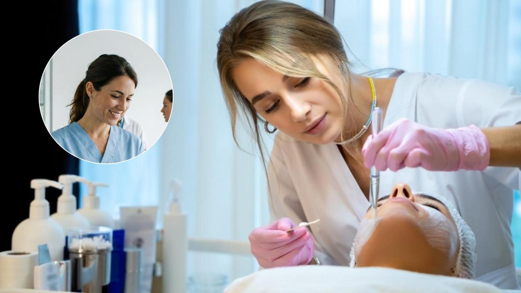 Ana, trabajadora en una clínica estética, explica que las clientas ya no vienen solo por una limpieza facial puntual