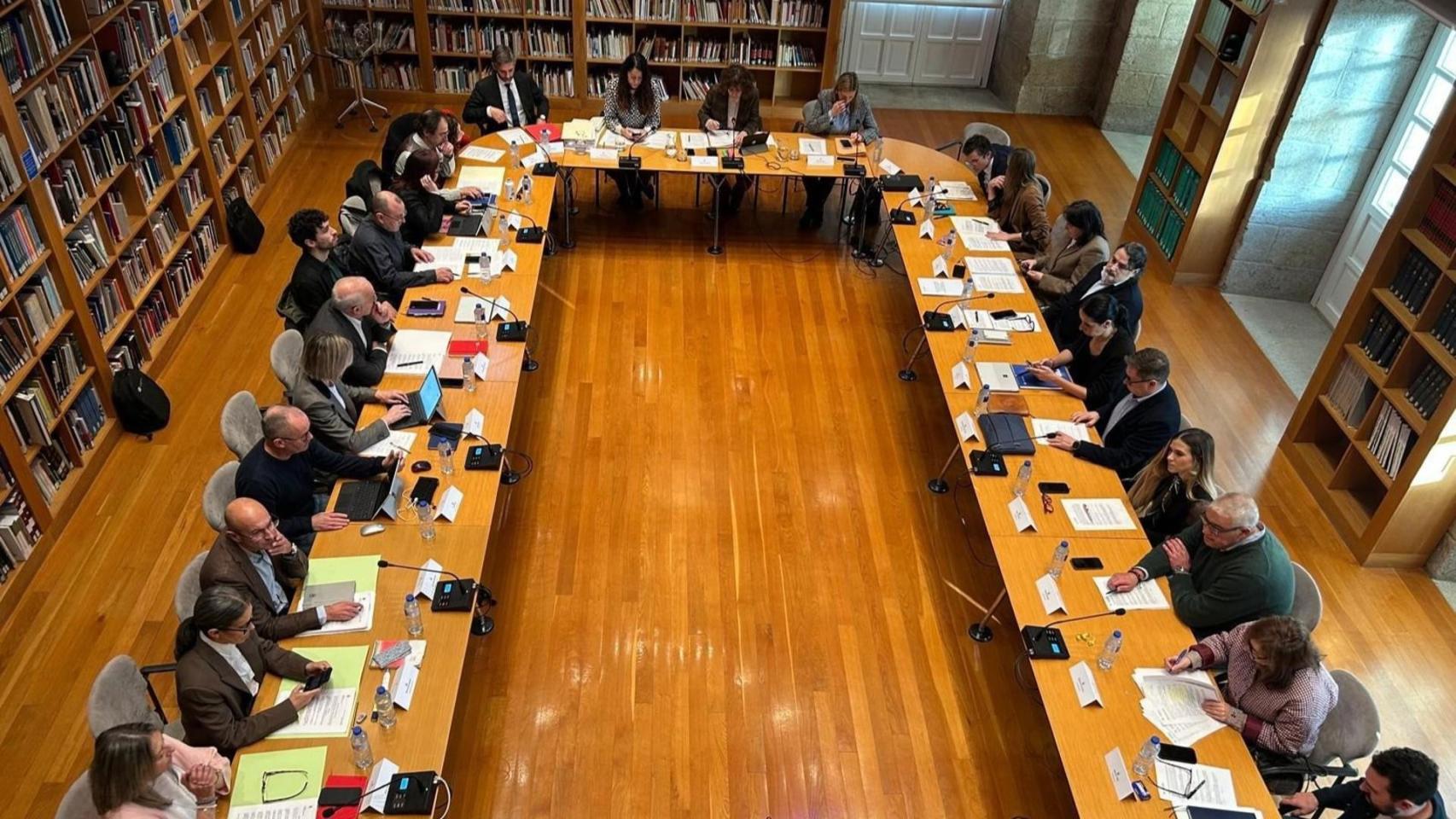 Pleno municipal de Santiago.