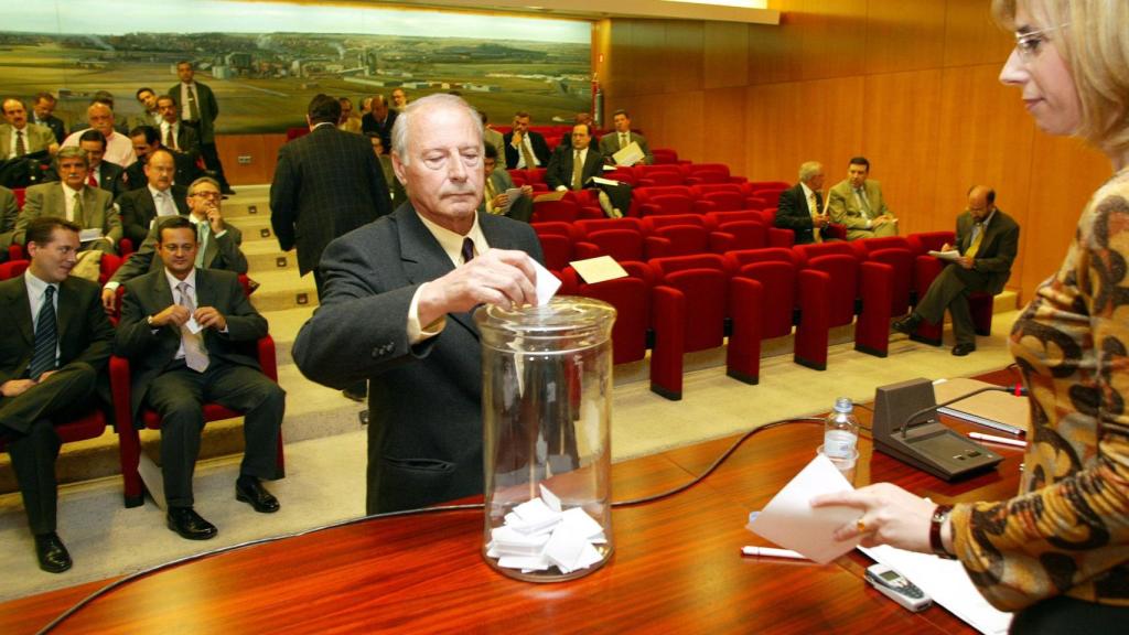 En 2006 cuando fue elegido presidente de la Cámara de Comercio