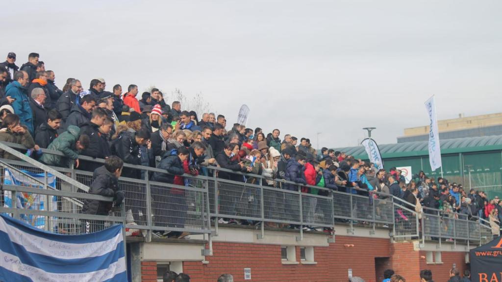 Las gradas de El Plantío durante la celebración de una edición anterior de la Zaratán Cup