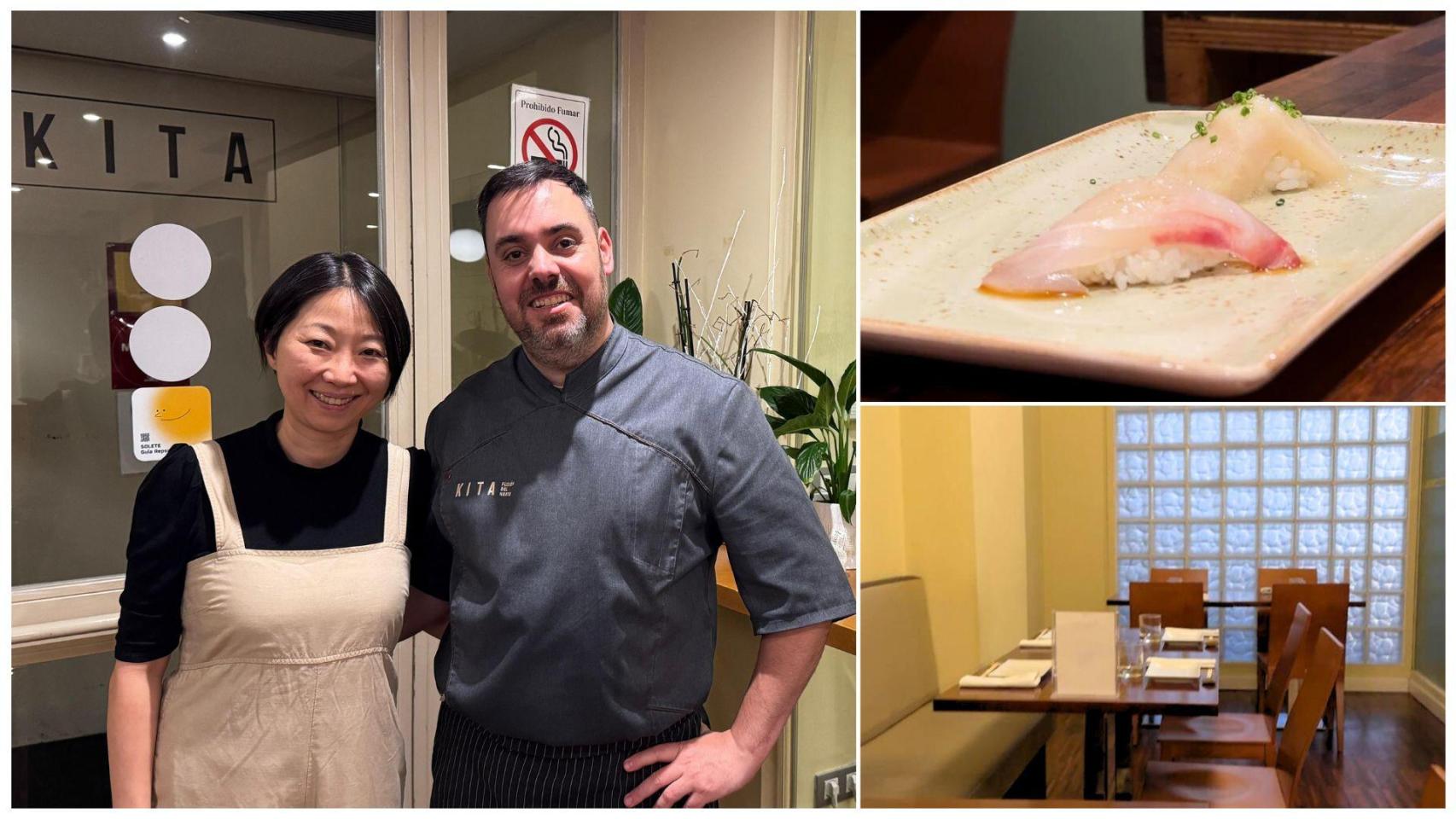 Mariana y Carlos, dueños del restaurante japonés de Vigo recomendado por la Guía Michelín