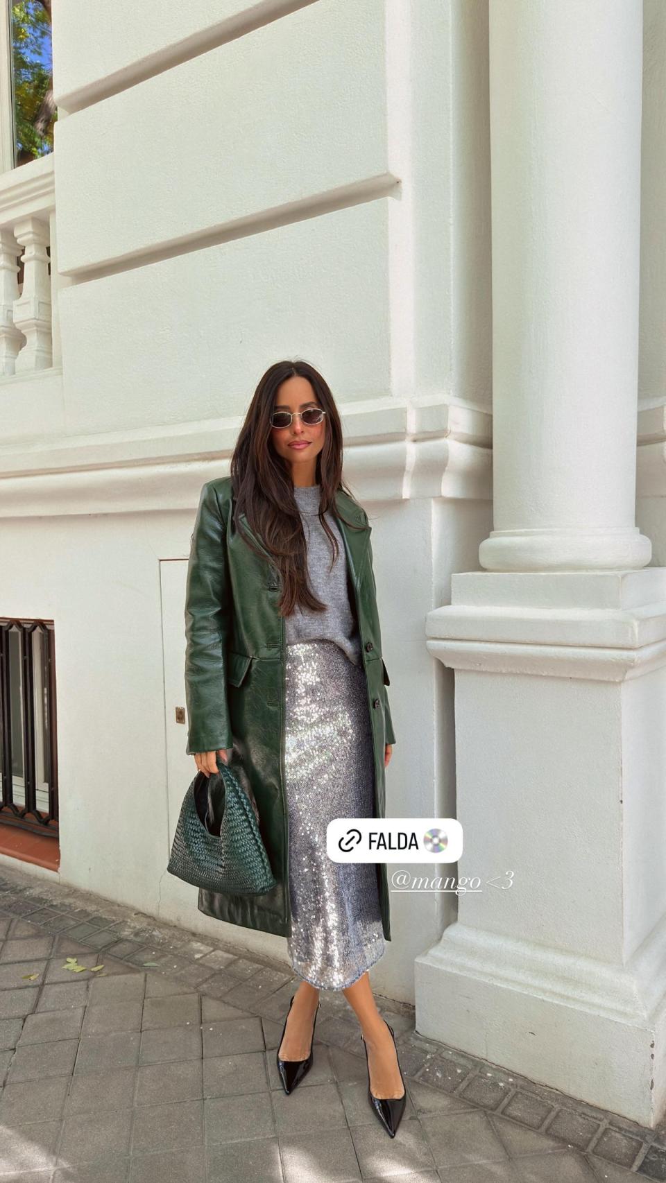 María Fernández-Rubíes, en un 'story' de su Instagram.