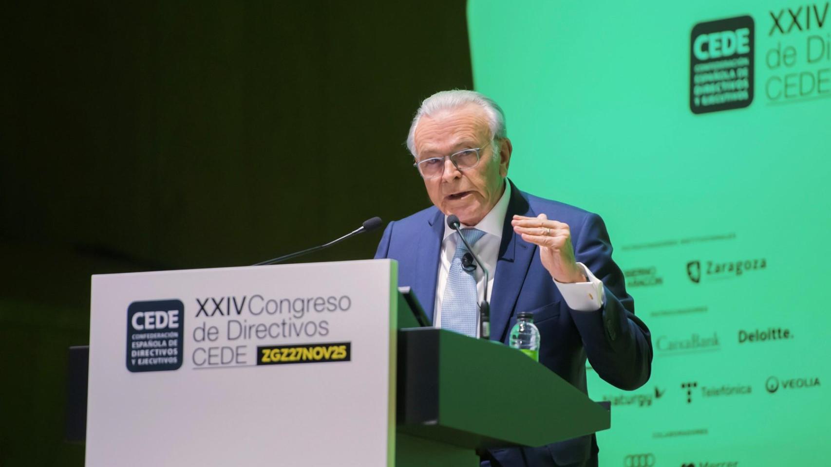 Isidro Fainé, presidente de la Fundación CEDE