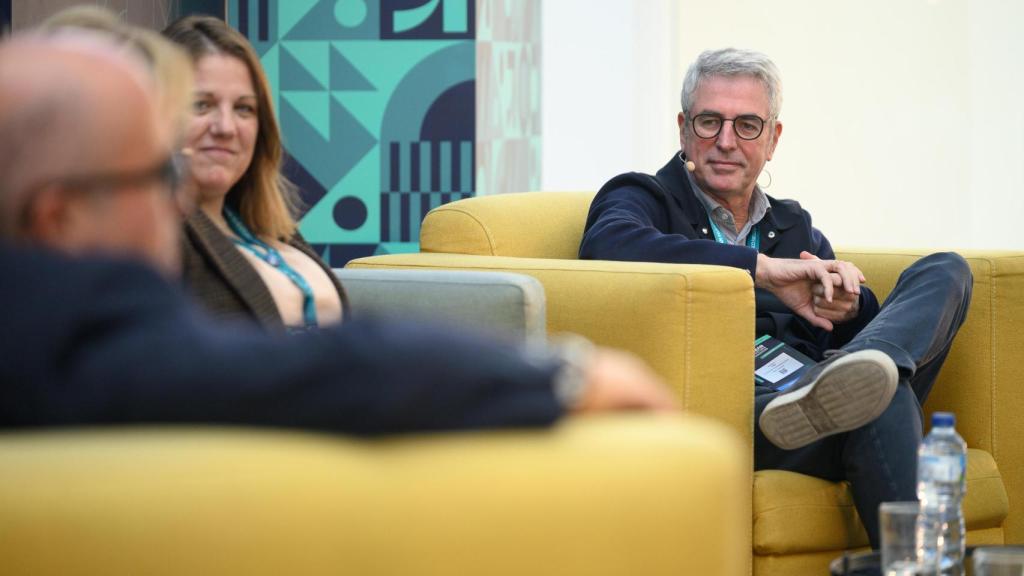 Aquilino Peña, de Kibo Ventures, durante el congreso en Valencia.