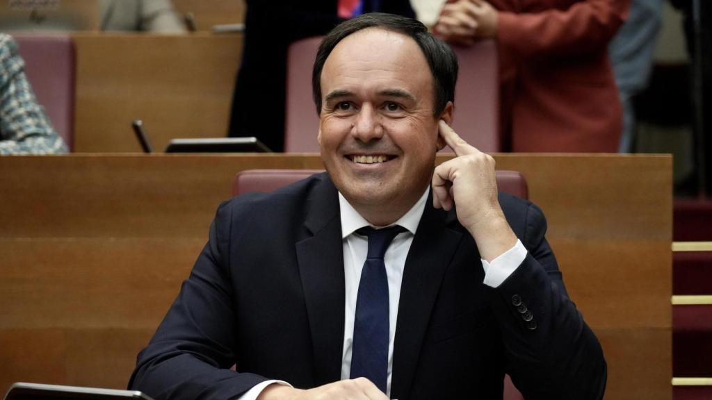 El síndic del grupo popular en las Corts Valencianes y secretario general del PP de la Comunitat Valenciana, Juanfran Pérez Llorca,.