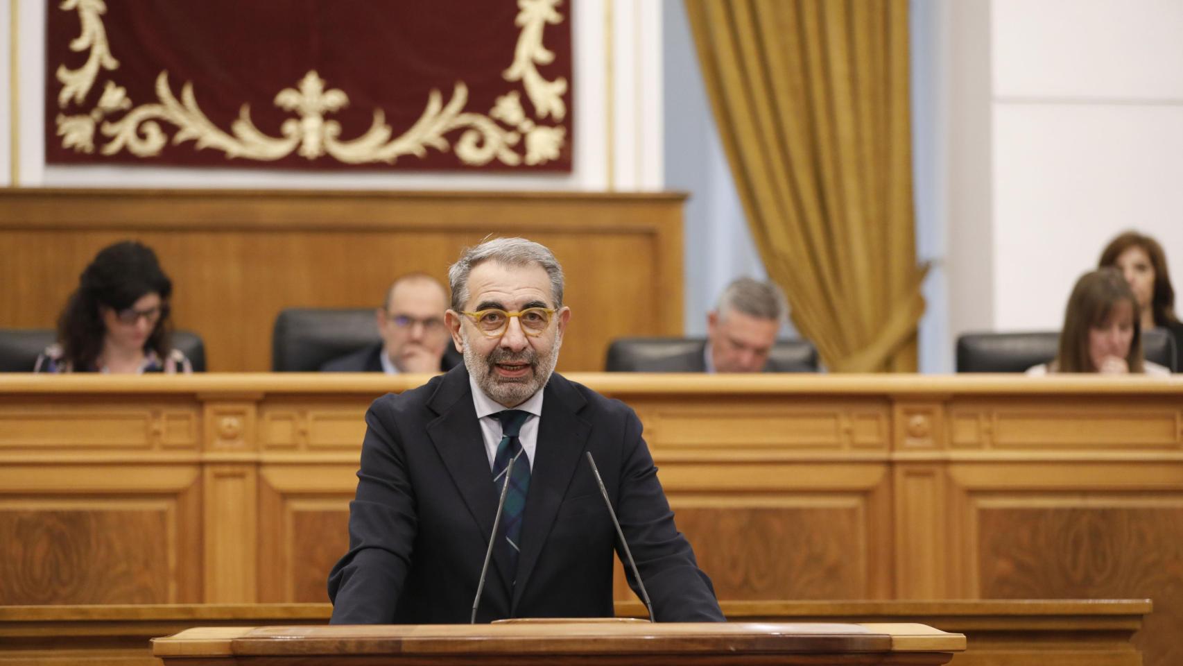 Pleno de las Cortes. Foto: Cortes CLM.