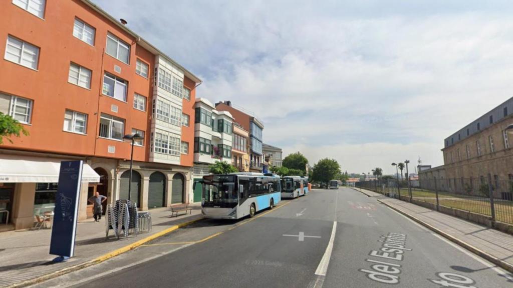 Calle Espíritu Santo de Ferrol.