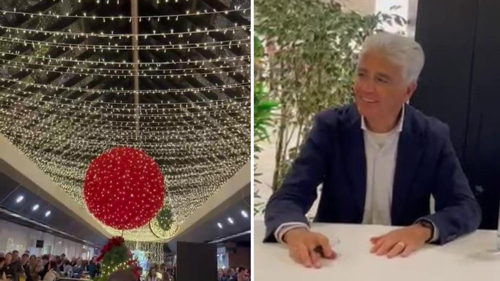 El Centro Comercial Cuatro Caminos de A Coruña enciende las luces de Navidad entre el cariño por Bebeto.