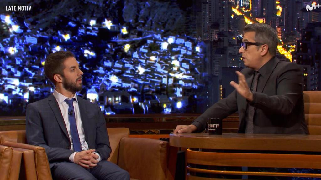 David Broncano, el día que Andreu Buenafuente regresó a 'Late Motiv' tras estar de baja.
