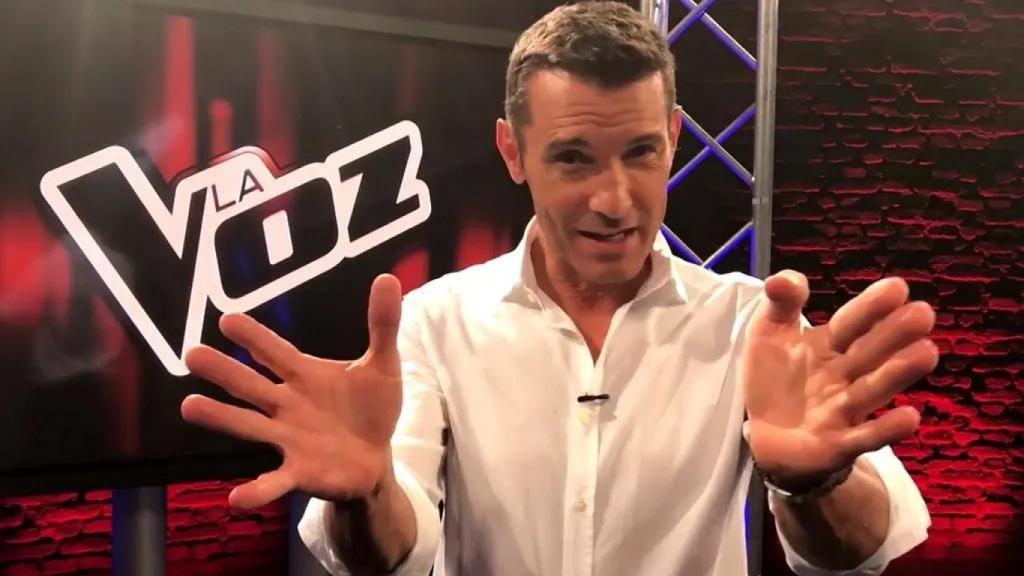 Jesús Vázquez presentó 'La Voz' en Telecinco