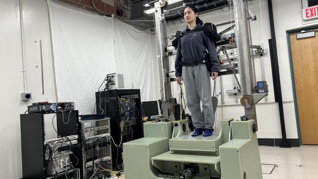 El robot para estudiar el equilibrio