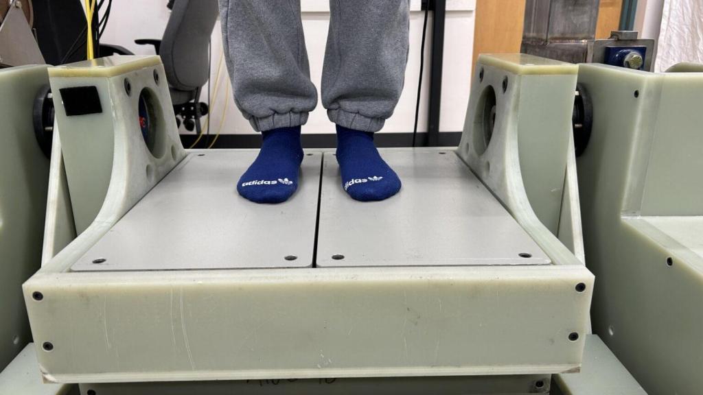 Base del robot para estudiar el equilibrio