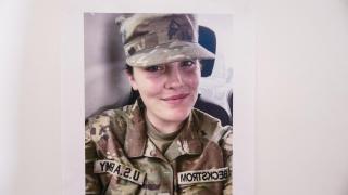 Photo of National Guard member Sarah Beckstrom.