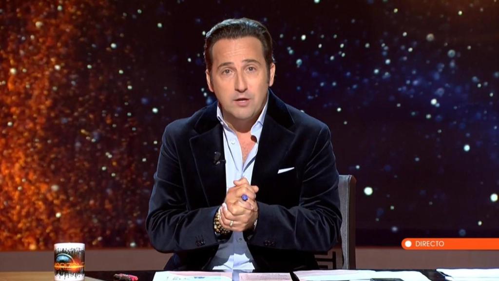Iker Jiménez, en el arranque de 'Horizonte' este jueves.