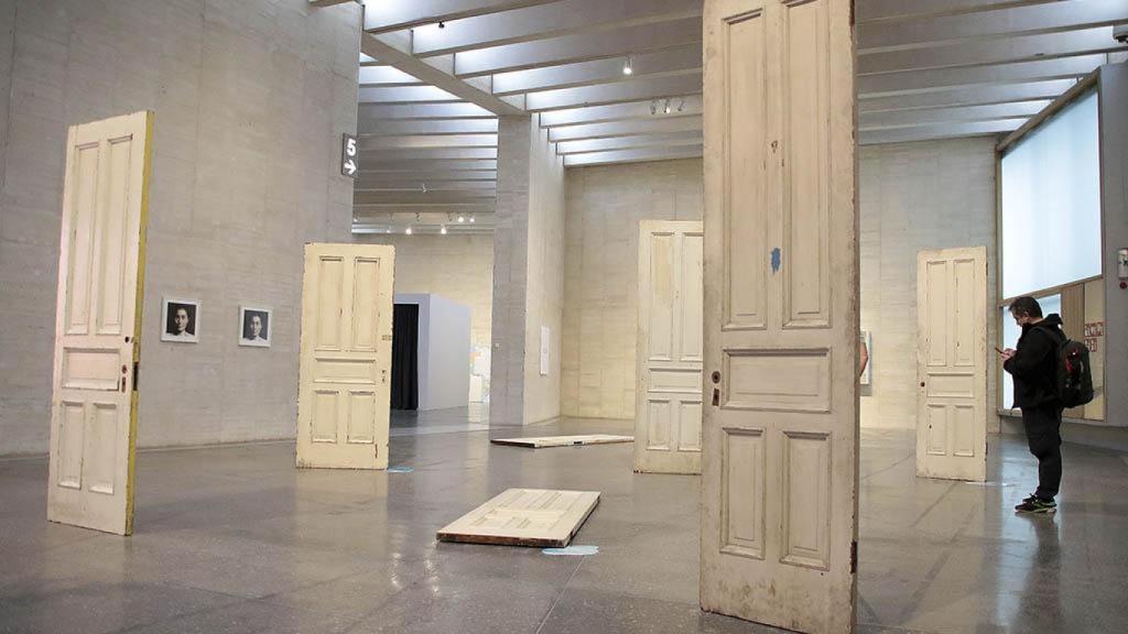 Imagen de una de las obras de Yoko Ono en el Musac