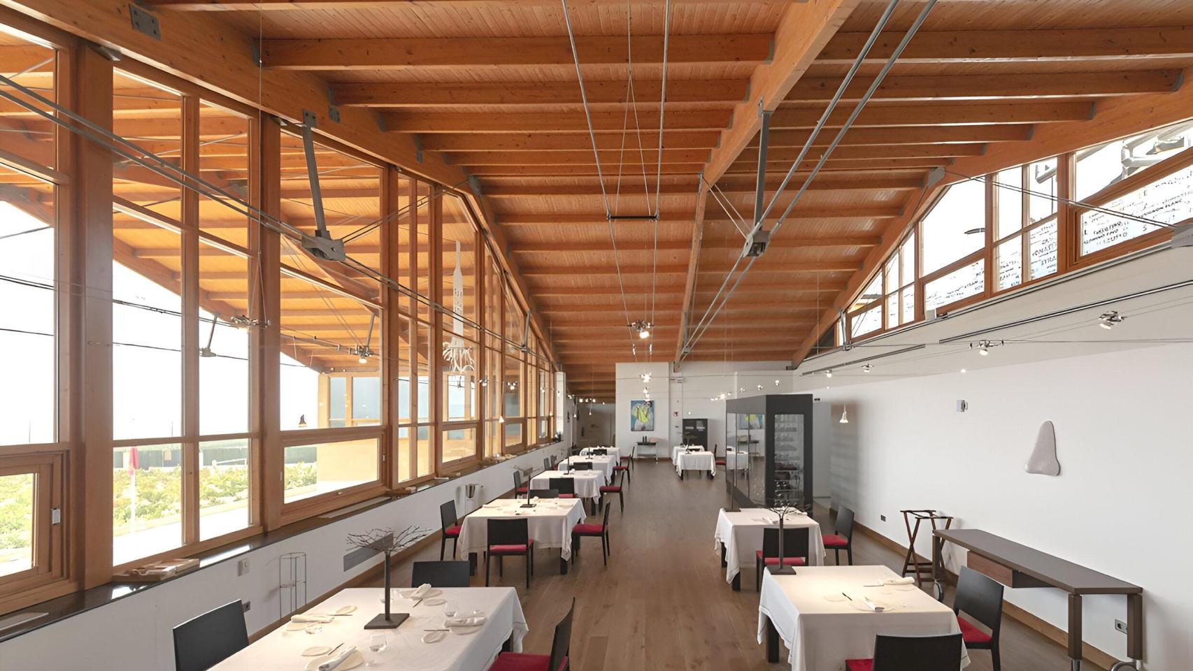 La sala del restaurante.