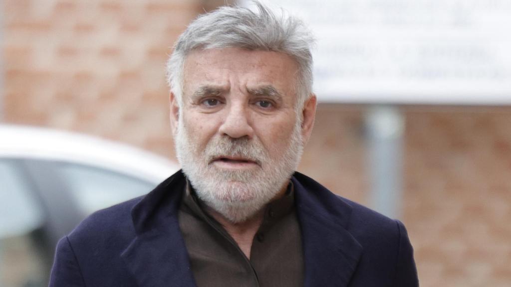 Joaquín Torres en una imagen captada el pasado día 24, durante el entierro de su padre.