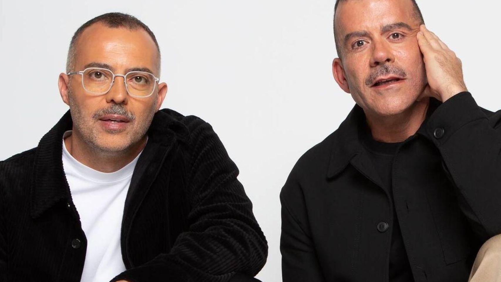 Los productores Óscar Cornejo y Adrián Madrid.