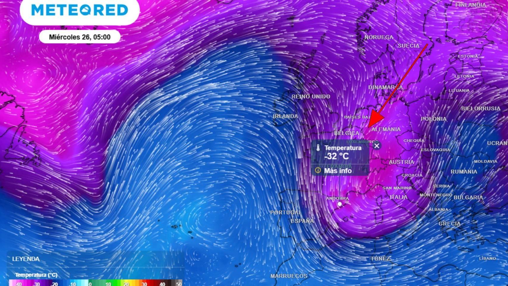 Los meteorólogos avisan por el chorro polar en España este fin de semana: bajo cero y con nieve a 1.000 metros según Aemet