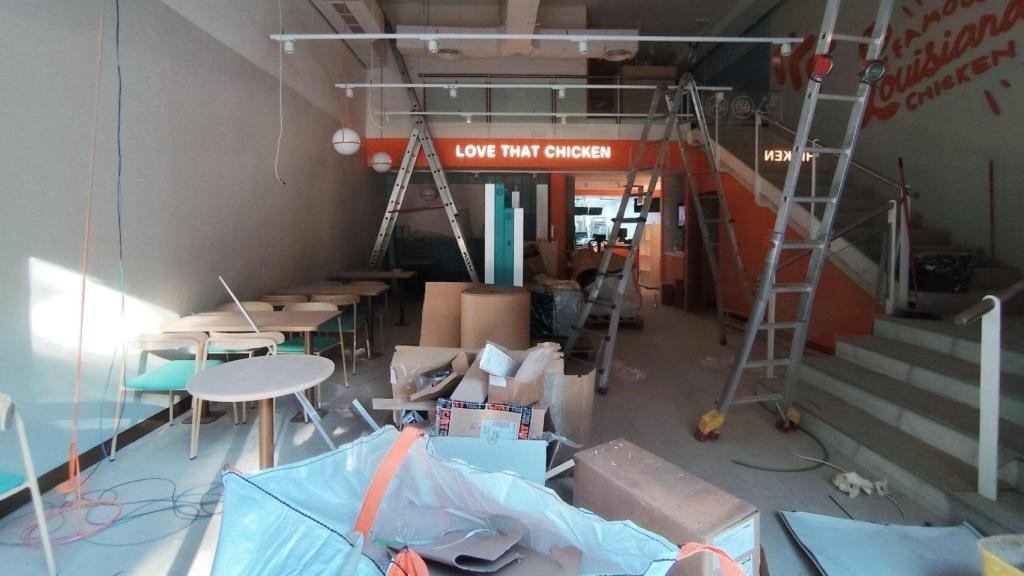 Estado del interior del local.