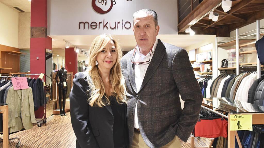 José Javier Díez Rodríguez e Inmaculada Crespo en Merkurio