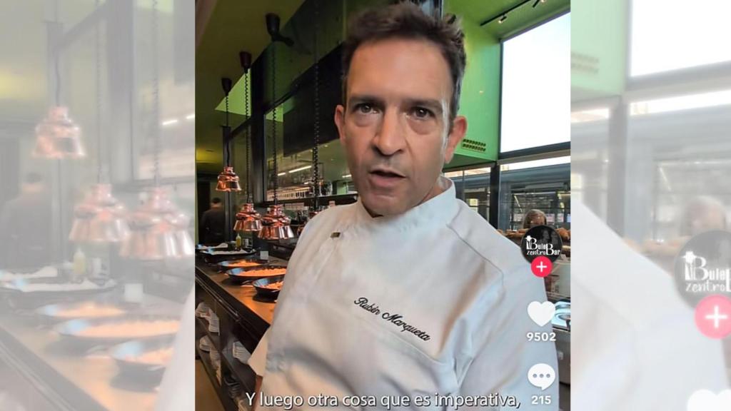 Rubén Marqueta en TikTok.