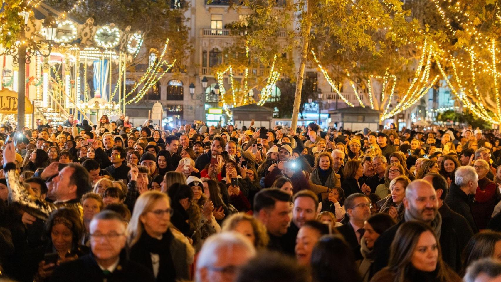 Navidad en el centro de Valencia. Jorge Gil / Europa Press