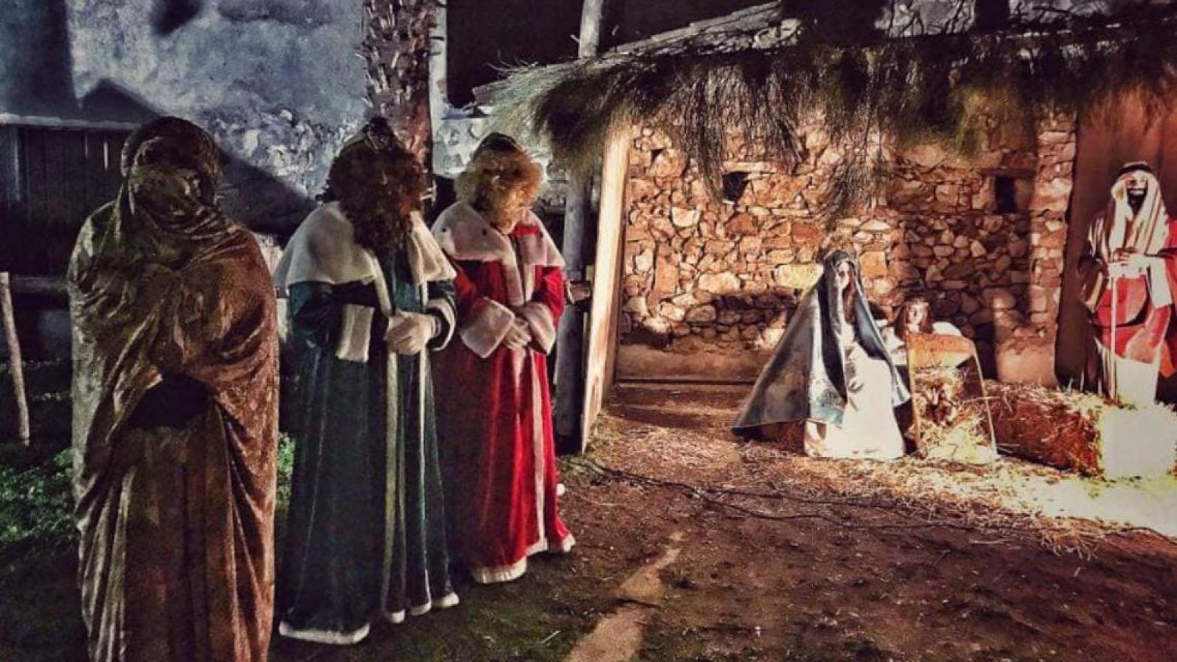 El belén viviente de Navamorcuende.