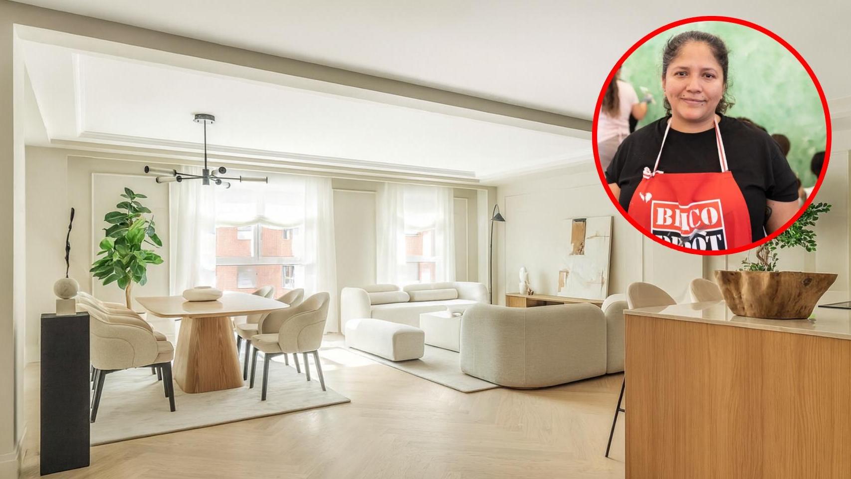 Kenia (41 años), propietaria de una empresa de reformas.