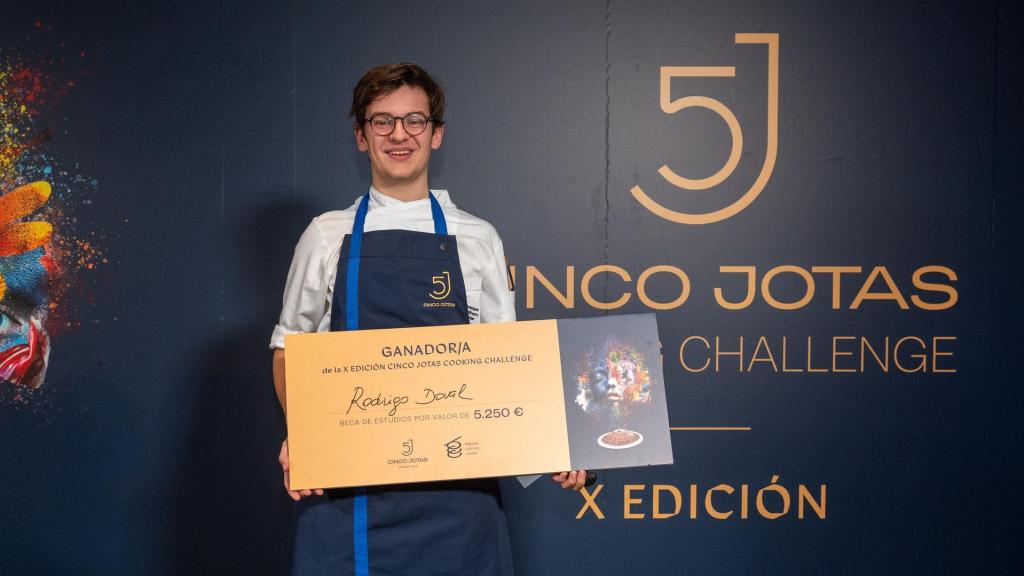 Rodrigo Doval, ganador del concurso.