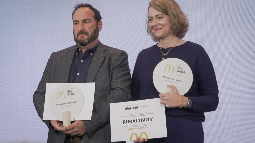 Mujeres rurales y ganaderos tecnológicos, protagonistas de la segunda edición de los Premios Big Good