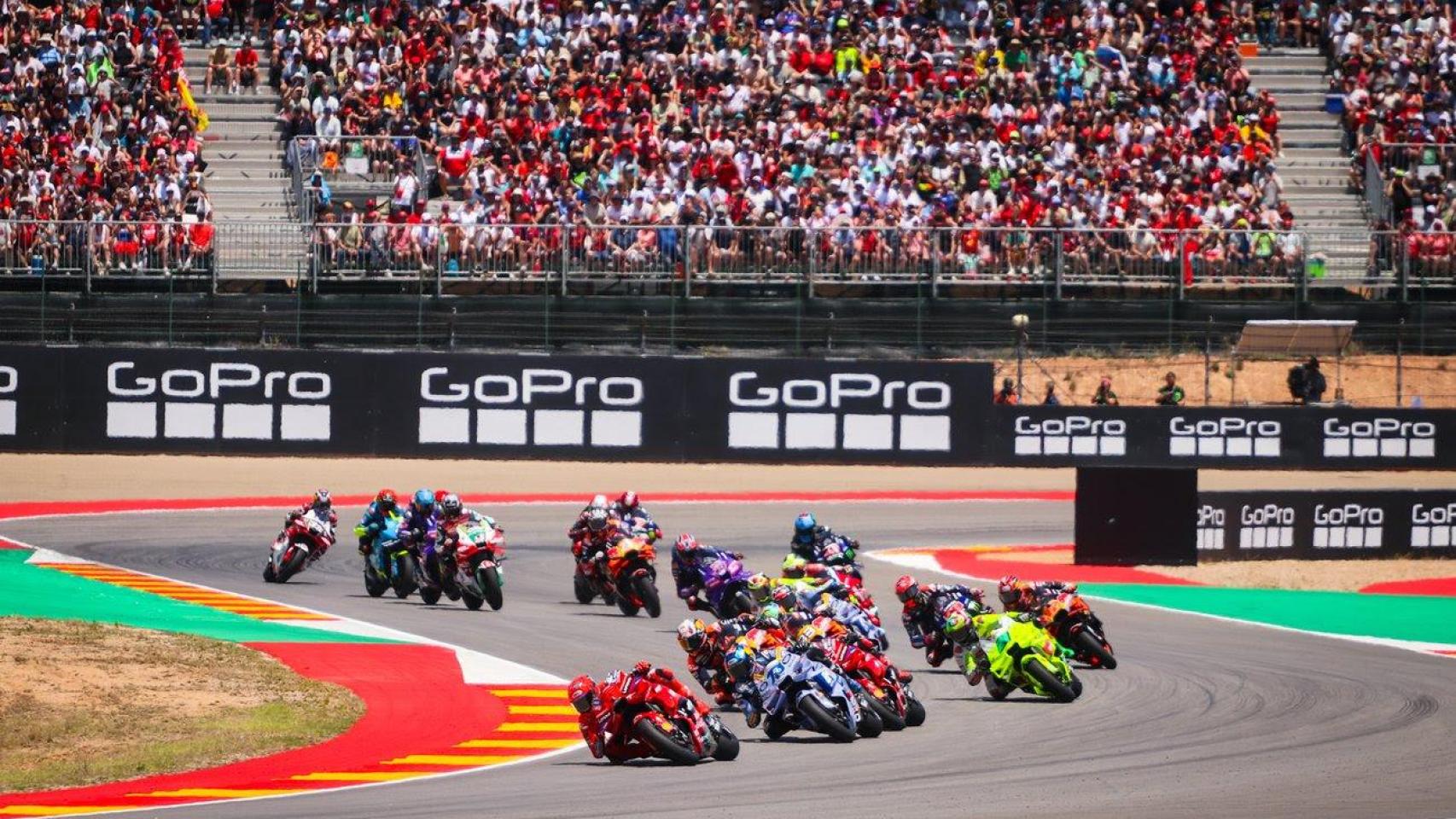 El circuito de Motorland en Alcañiz.