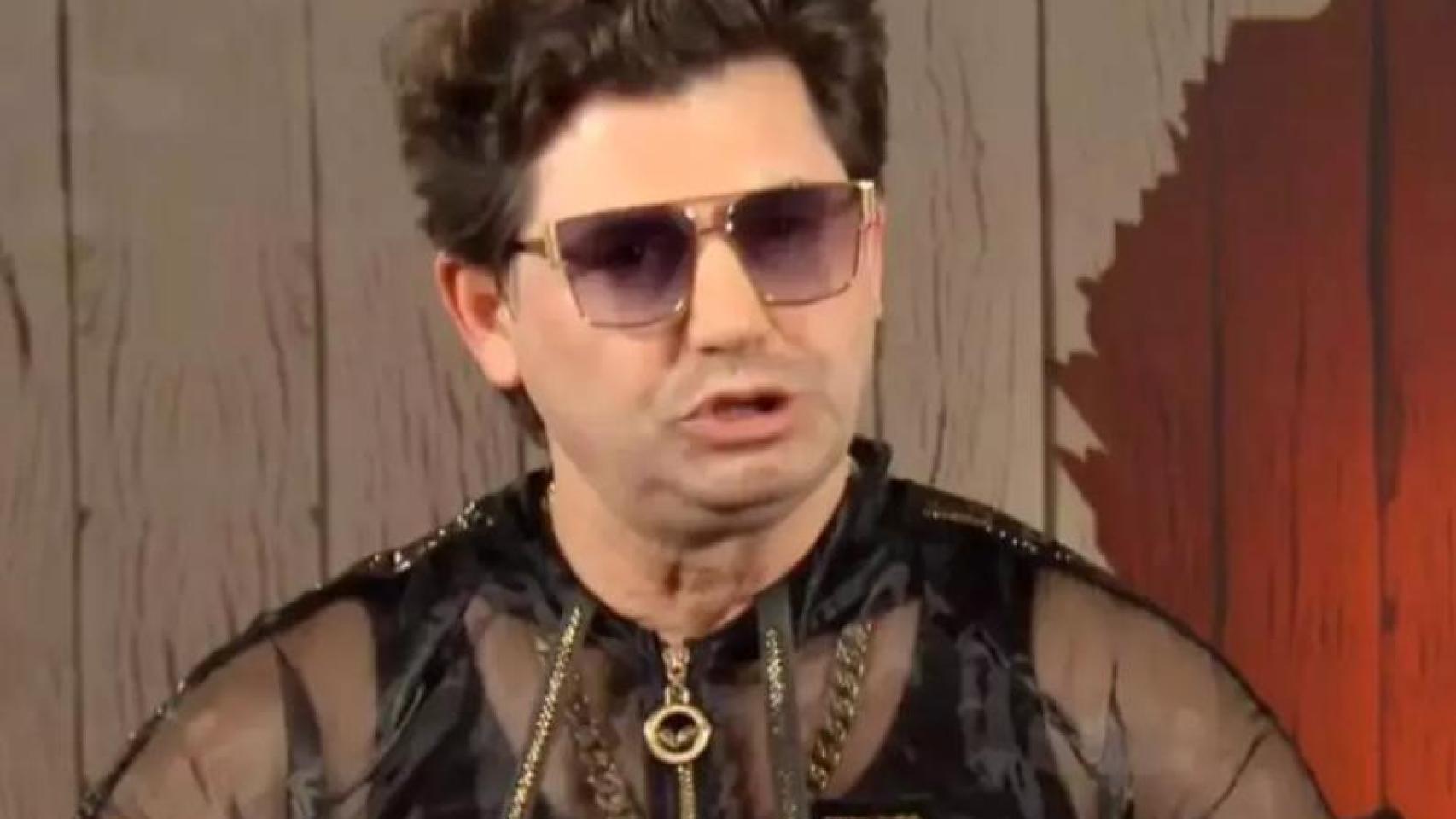 Juan Herrera Guerrero, más conocido como 'El Monje', durante su paso por televisión.