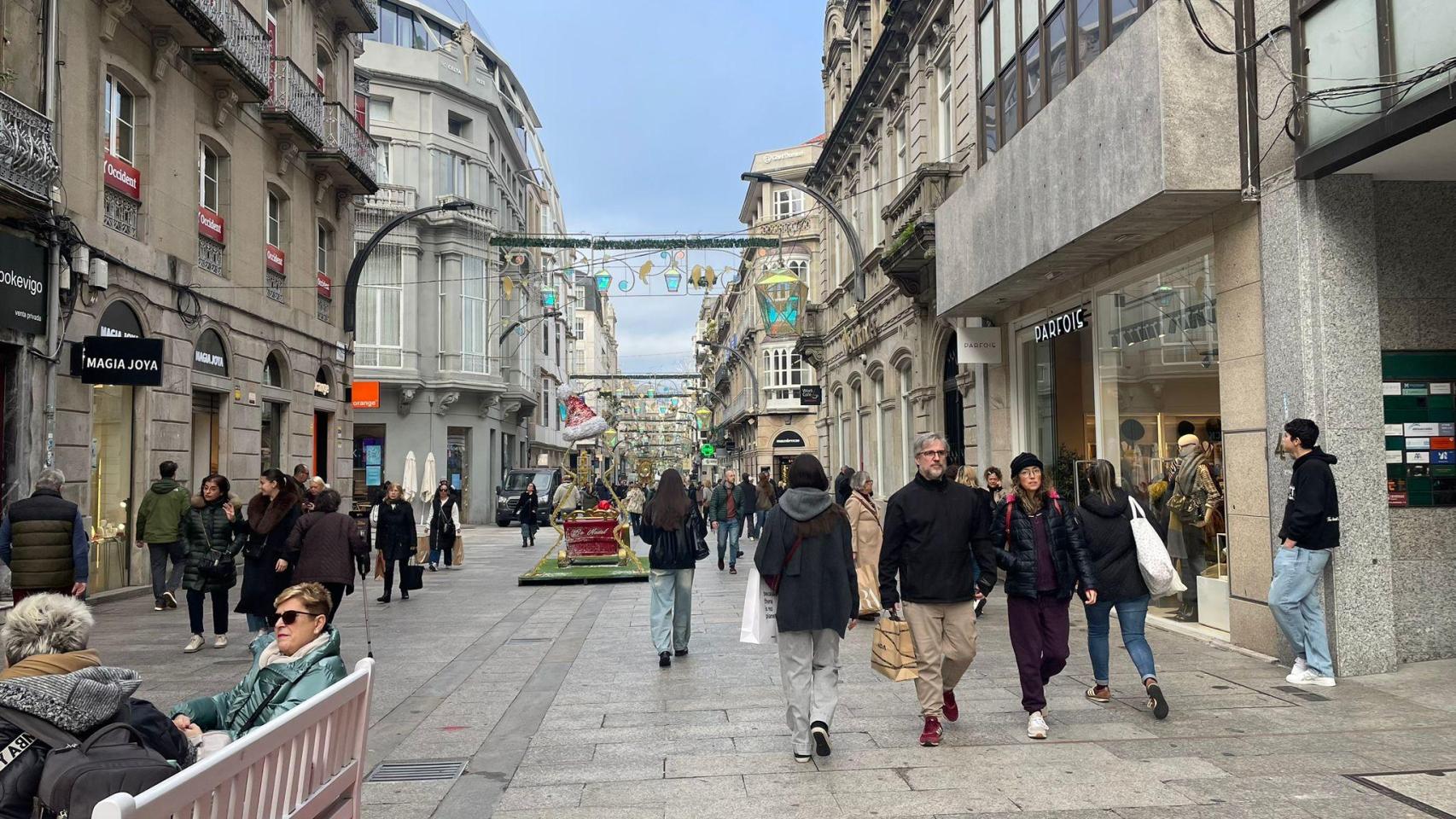 La calle Príncipe esta misma mañana