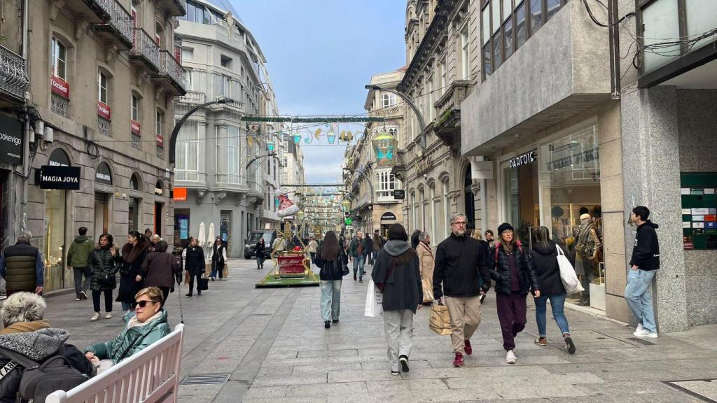 La calle Príncipe esta misma mañana
