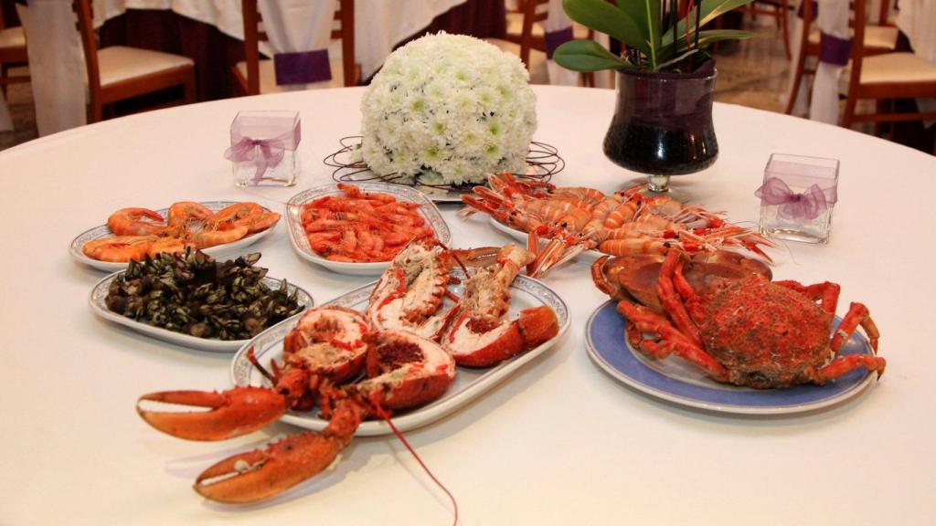 Selección de mariscos